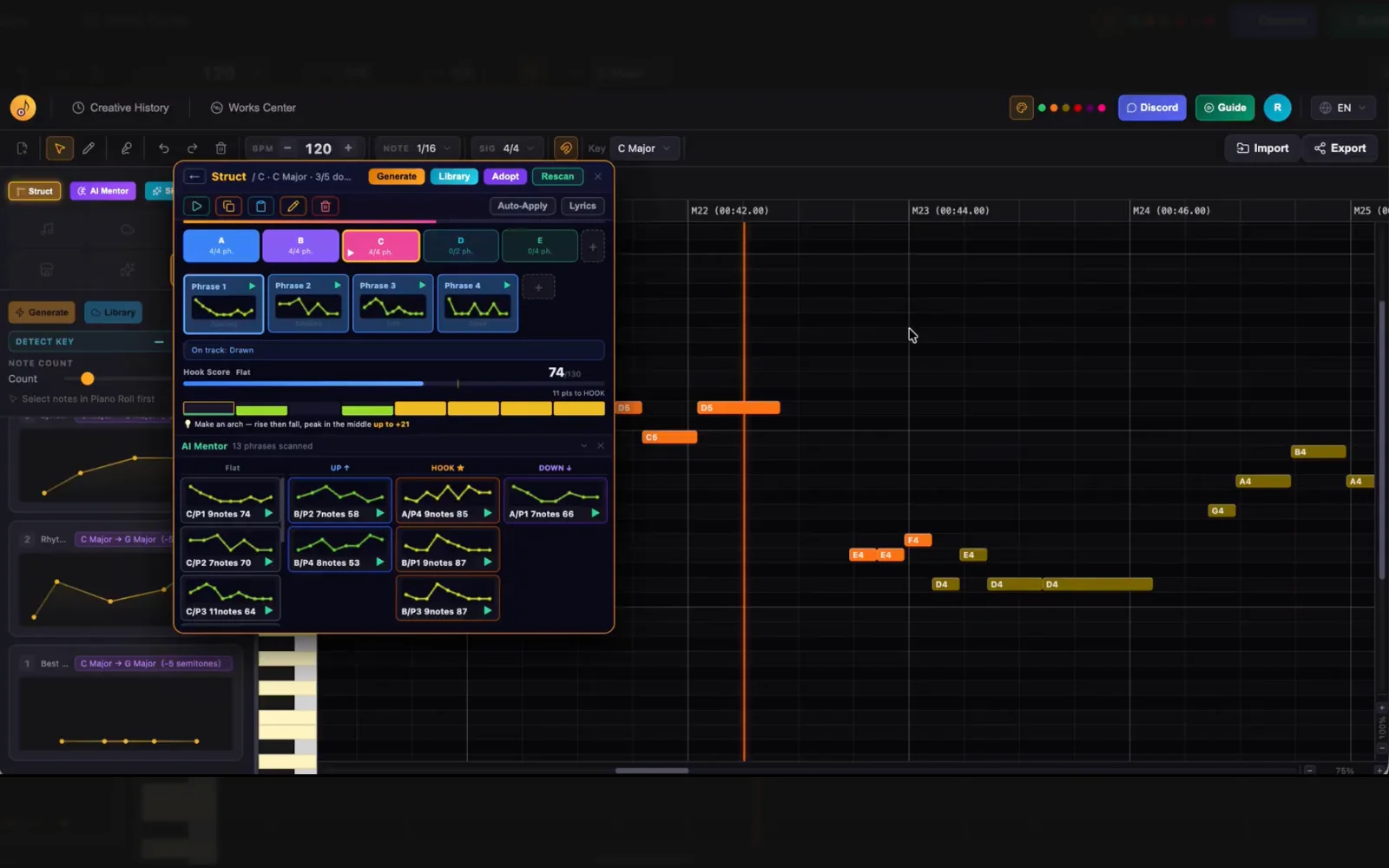 Refine your track